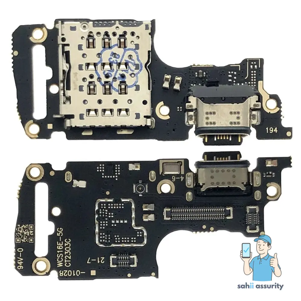 Charging Connector Flex / PCB Board for Vivo V27e